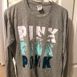 PINK long sleeve tee